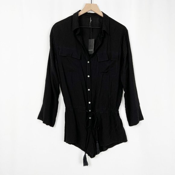 New Anthropologie Indah Ironwood Romper Loose Relaxed  Fit Shorts Swim Cover Up - Picture 7 of 16